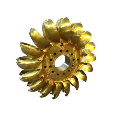 134m Rated Water Head Pelton Hydro Turbine with Stainless Steel Runner and Automatic or Manual Operation